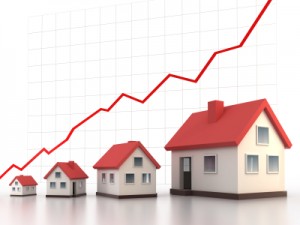 According to Boston.com, home prices have risen steadily over the past year.